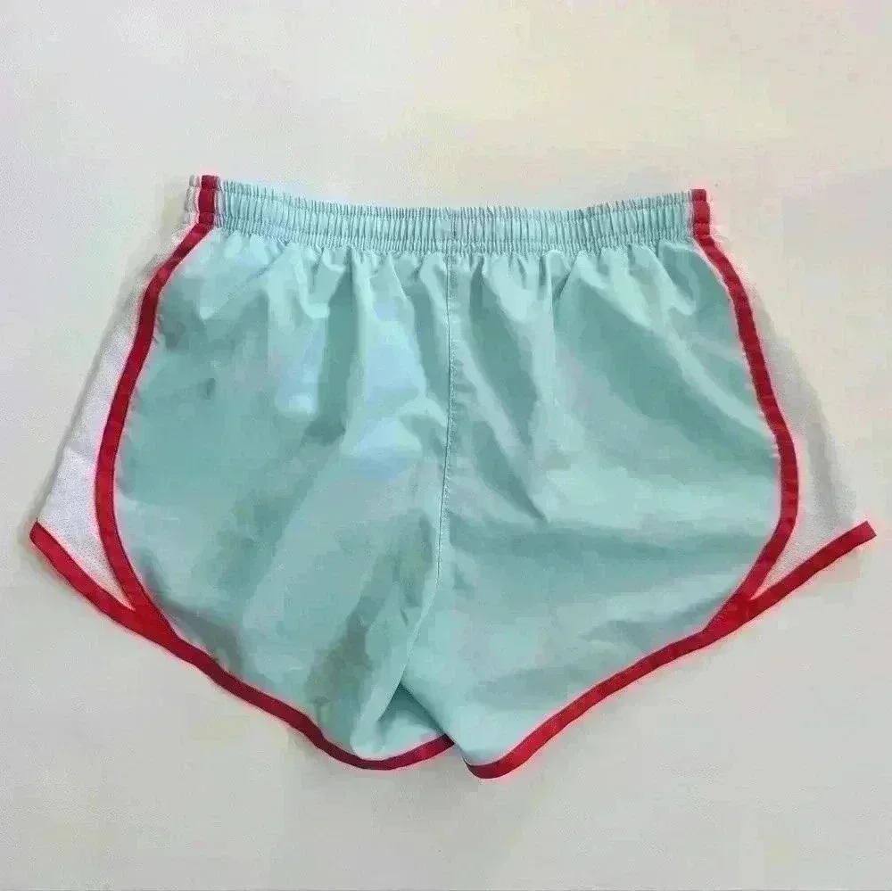 Nike Youth Dri-Fit Running Shorts Size M Seafoam Green